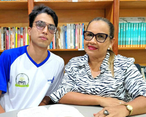 Foto 1 dulcirene oliveira e o seu filho jean carlo