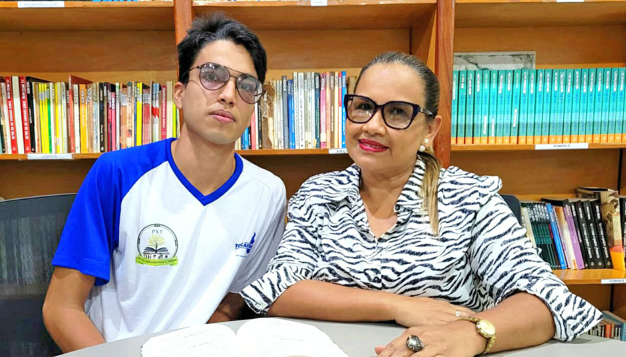Foto 1 dulcirene oliveira e o seu filho jean carlo