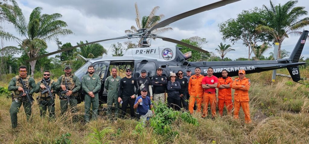 O estado do maranhão também apoiou as buscas disponbilizando uma aeronave