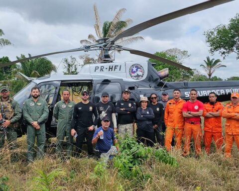 O estado do maranhão também apoiou as buscas disponbilizando uma aeronave