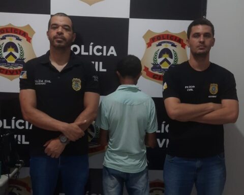  após os procedimentos policiais, o homem foi encaminhado para a unidade regional penal e ficará à disposição da justiça.