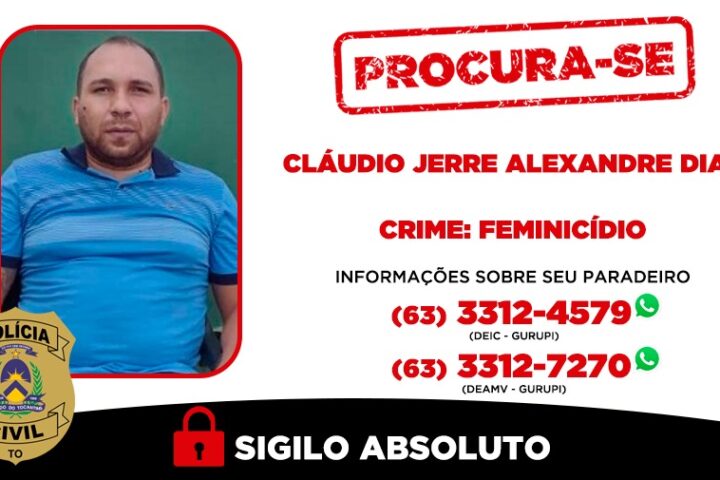 Cláudio jerre procurado