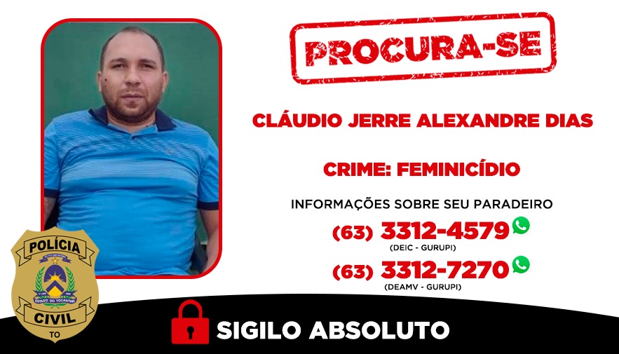 Cláudio jerre procurado