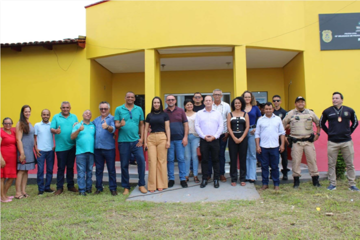 Governo do estado por meio da sspto e prefeitura de riachinho inauguram novo núcleo de identificação no município foto rogério de oliveira governo do tocantins