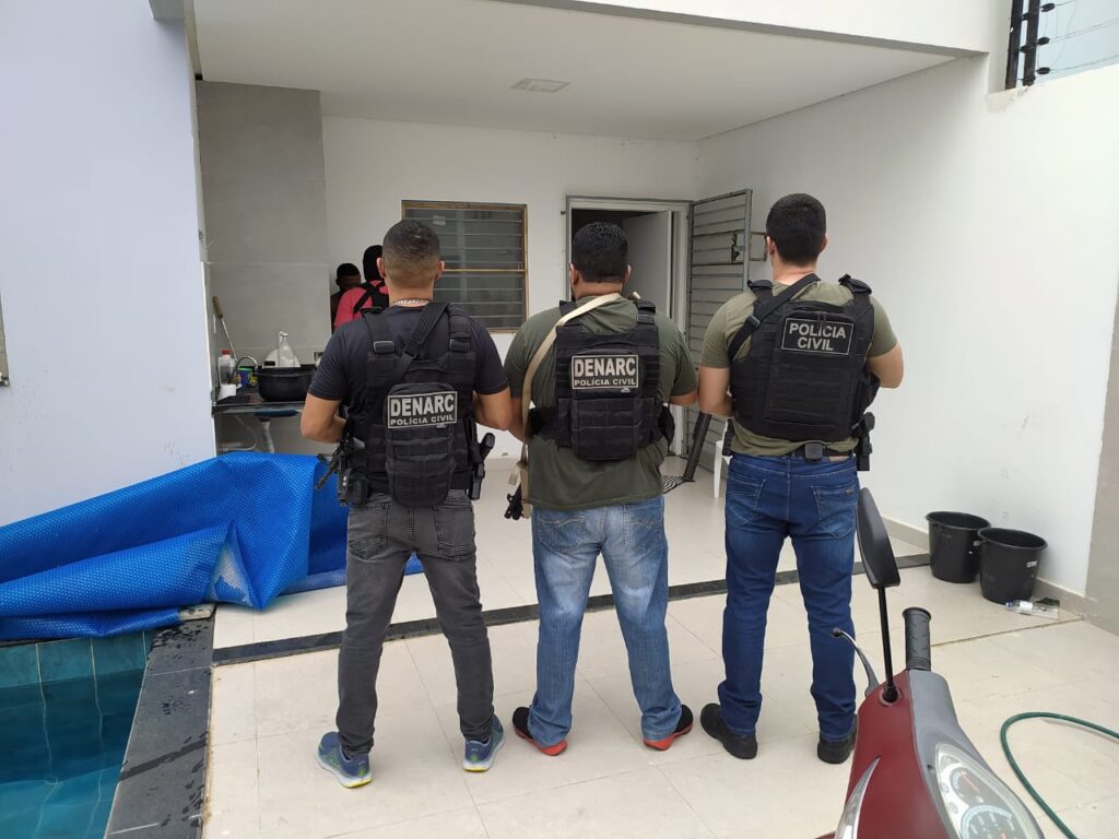 O suspeito estava foragido há dois anos. divulgação ssp to