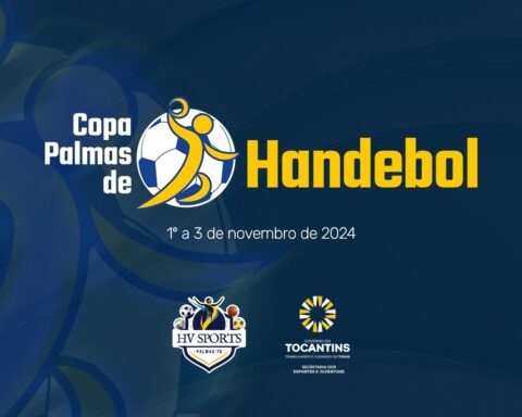 Selo copa palmas de handebol