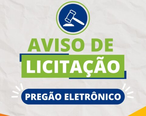 Aviso de licitação
