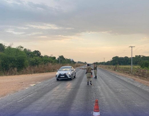 Policia militar do tocantins realiza operacao forca total na area do 9o bpm