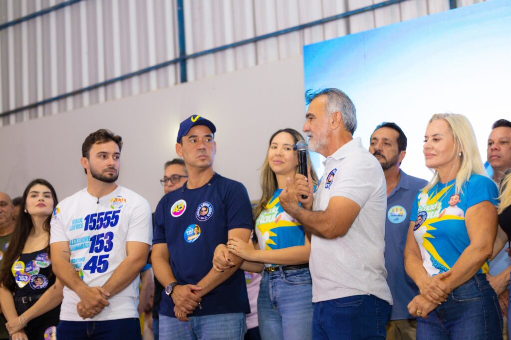Reunião política Raul Cayres 2 Hiroshi Fukushima