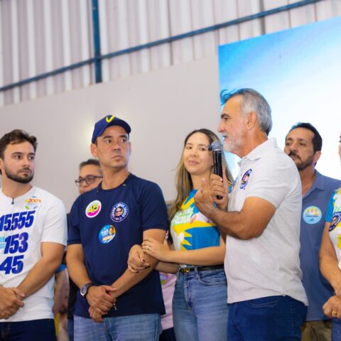 Reunião política Raul Cayres 2 Hiroshi Fukushima